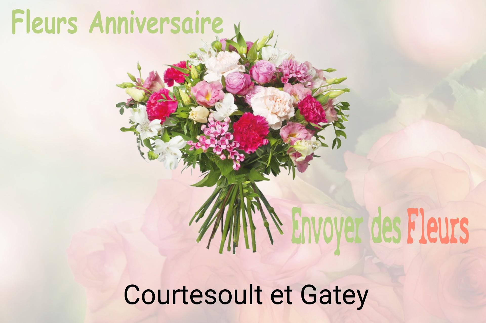 Bouquet de fleurs d’anniversaire livré à Courtesoult-et-Gatey