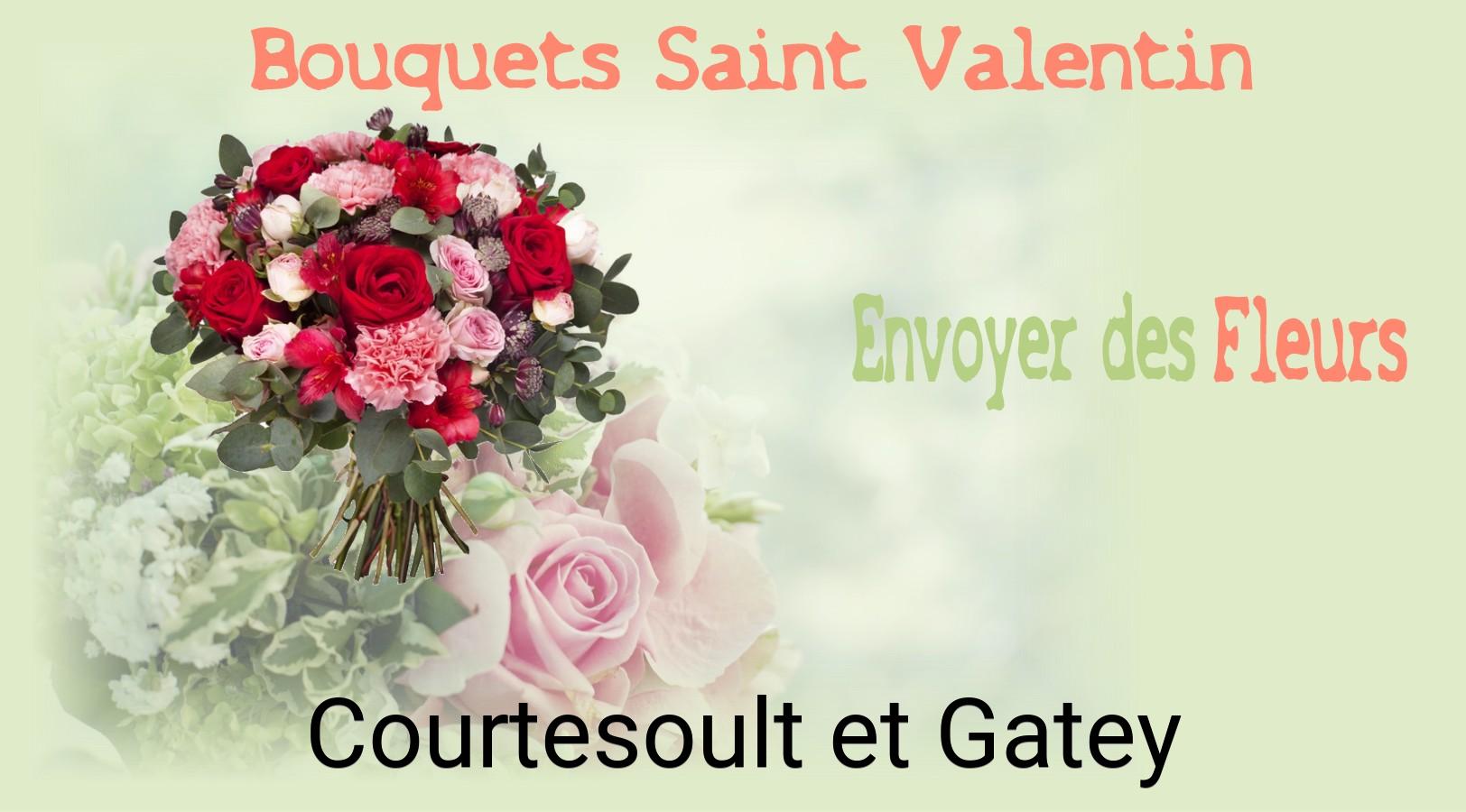 Roses de Saint-Valentin livrées à Courtesoult-et-Gatey